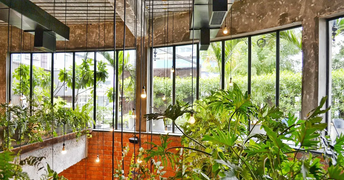 How do you declutter an indoor garden?