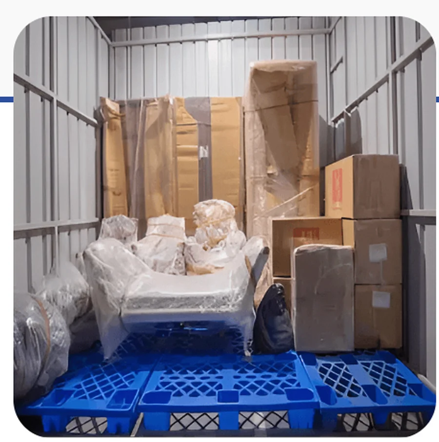 Private Lockable Self Storage Rooms for Household Furniture Storage
